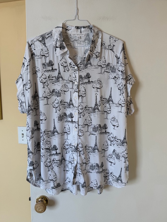 Anthropologie Tops - JANE + DELANCEY button down - size 1x - EUC - Anthropologie